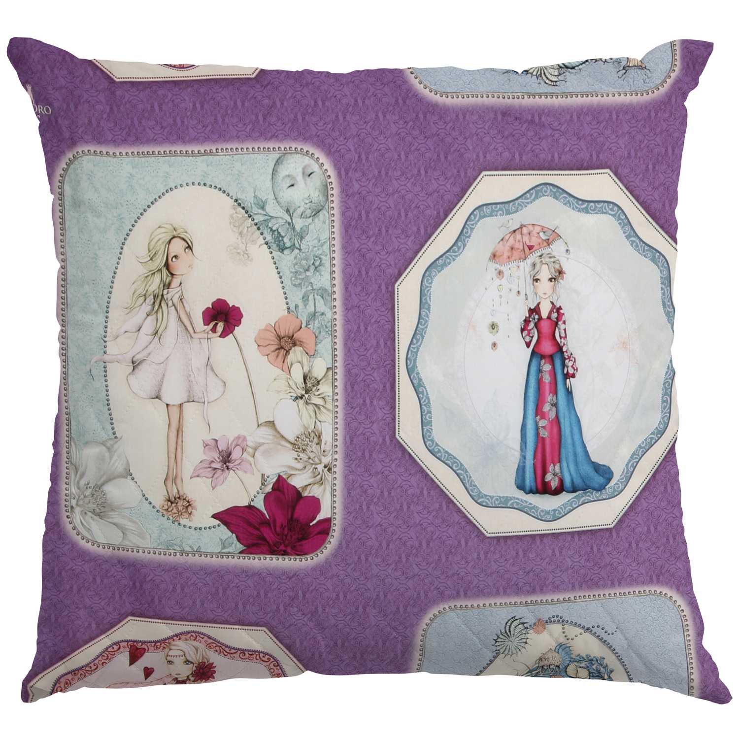 Painel Mirabelle Midnight Garden Lilás 61cm - Ribes y Casals