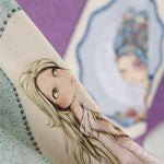 Painel Mirabelle Midnight Garden Lilás 61cm - Ribes y Casals