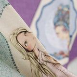 Painel Mirabelle Midnight Garden Lilás 61cm - Ribes y Casals