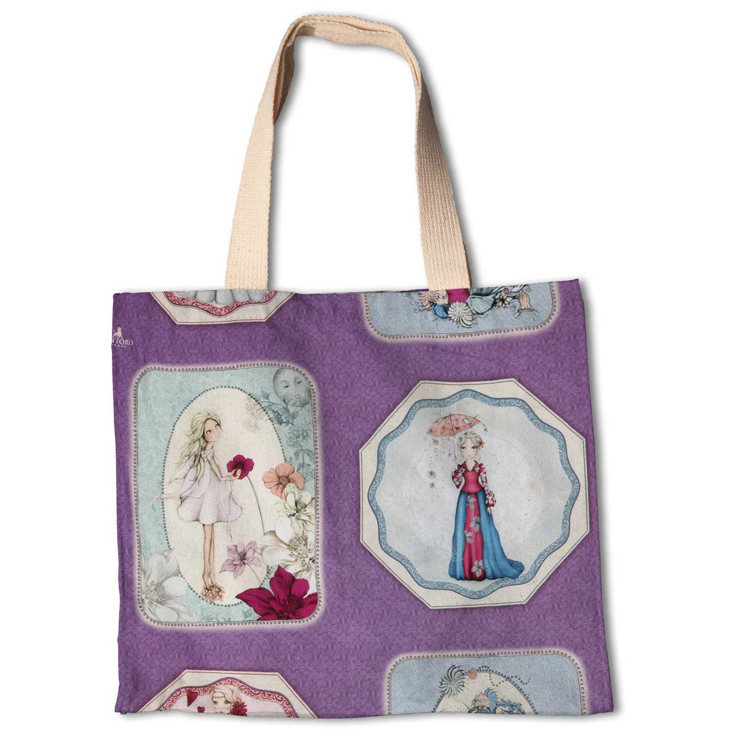 Painel Mirabelle Midnight Garden Lilás 61cm - Ribes y Casals