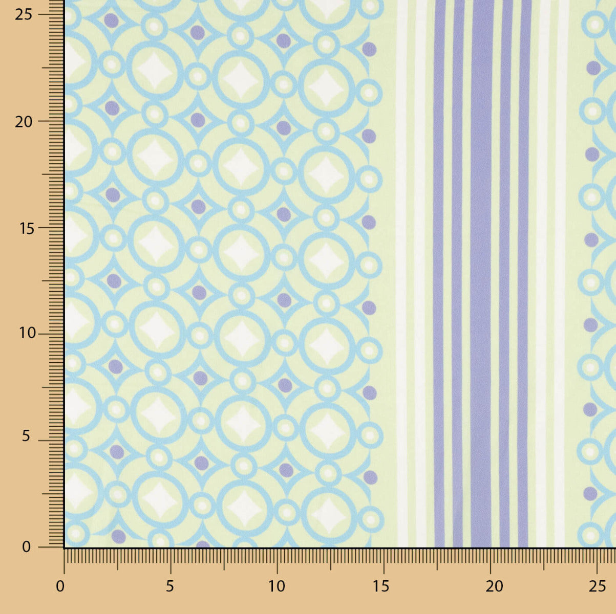 Cetim Painel Geométrico Lilás - Ribes y Casals
