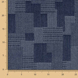 Denim Jacquard Patch Azul - Ribes y Casals