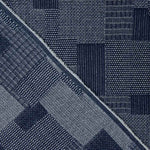 Denim Jacquard Patch Azul - Ribes y Casals