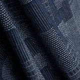 Denim Jacquard Patch Azul - Ribes y Casals