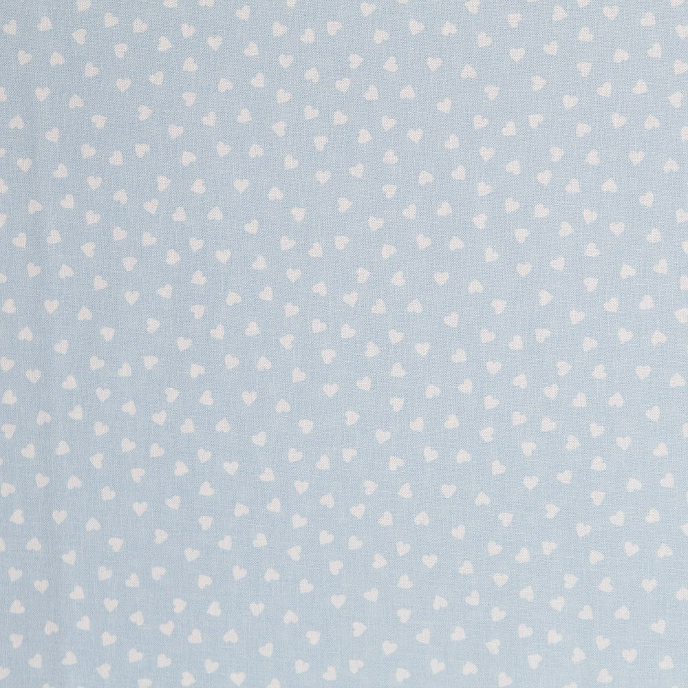 Tecido Patchwork Corações Azuis 3mm - Ribes y Casals