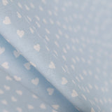 Tecido Patchwork Corações Azuis 3mm - Ribes y Casals