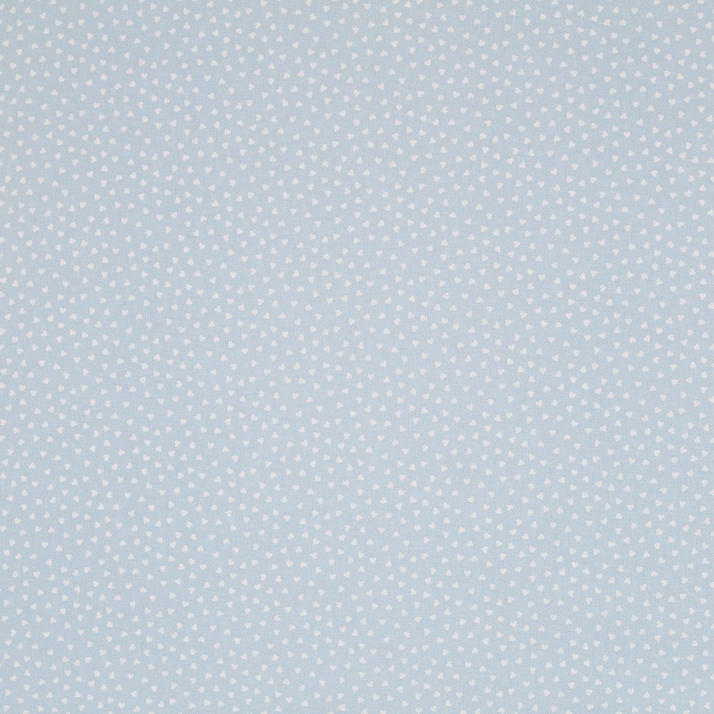 Tecido Patchwork Corações Azuis 3mm - Ribes y Casals