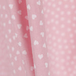 Tecido Patchwork Corações Rosa 3mm - Ribes y Casals