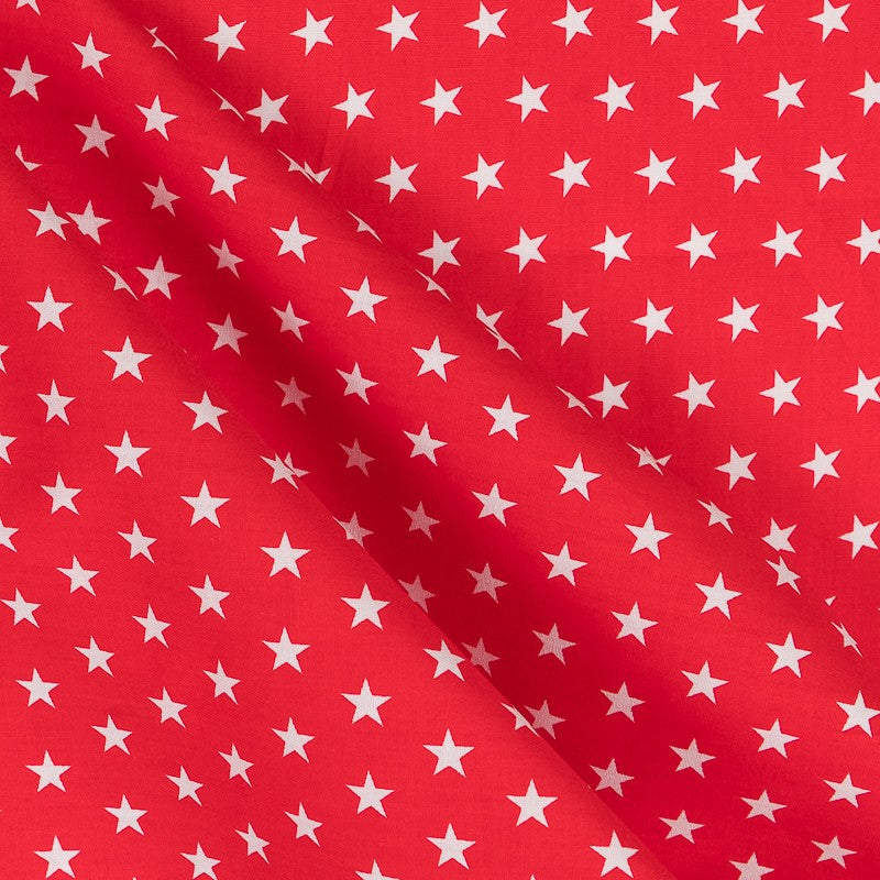 Patchwork Estrella Fondo Rojo - Ribes y Casals