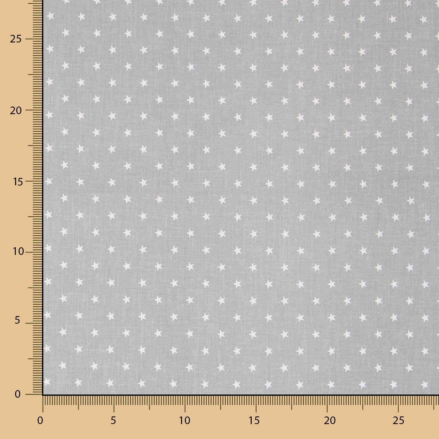 Patchwork Estrlas Cinza 5mm - Ribes y Casals