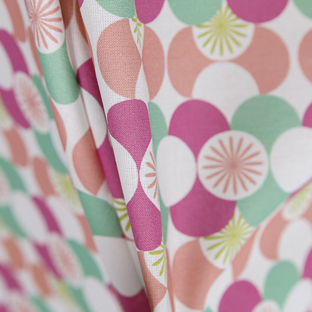 Patchwork Geométrico Fucsia - Ribes y Casals