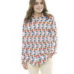 Patchwork Geométrico Laranja - Ribes y Casals