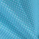 Patchwork Bolinhas Azul Turquesa 5mm - Ribes y Casals