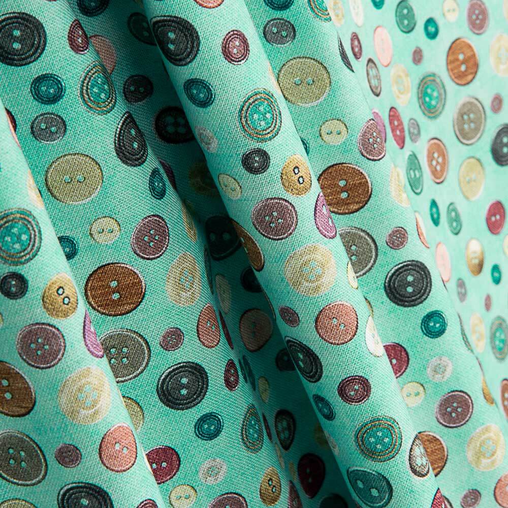 Patchwork Algodão Botões - Ribes y Casals