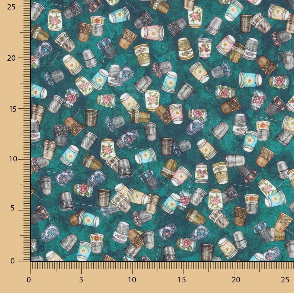 Patchwork Algodão Dedais - Ribes y Casals