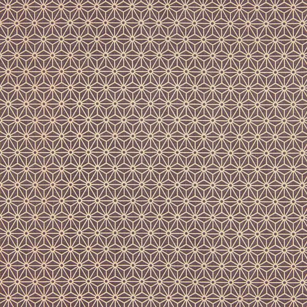 Patchwork Algodão Estrelas Violeta 3D - Ribes y Casals