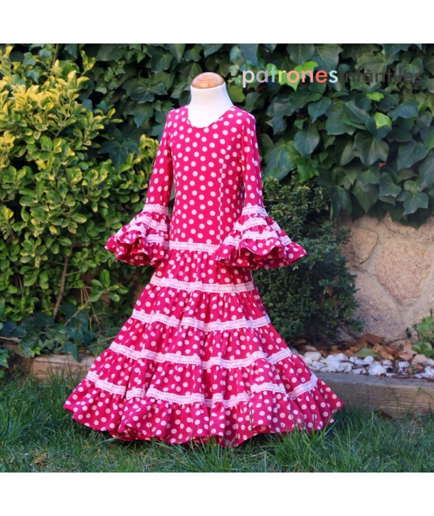 Padrão Flamenca Infantil Canasteiro - Ribes y Casals