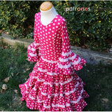 Padrão Flamenca Infantil Canasteiro - Ribes y Casals
