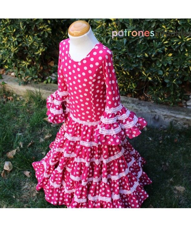 Padrão Flamenca Infantil Canasteiro - Ribes y Casals