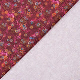Patchwork Algodón Corales Fucsia - Ribes y Casals