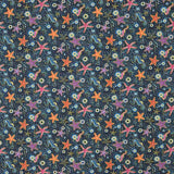 Patchwork Algodón Estrella Mar Azul - Ribes y Casals