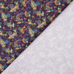 Patchwork Algodón Pez Morado - Ribes y Casals