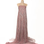 Pedrería Tul Adina Marrón Glacé - Ribes y Casals