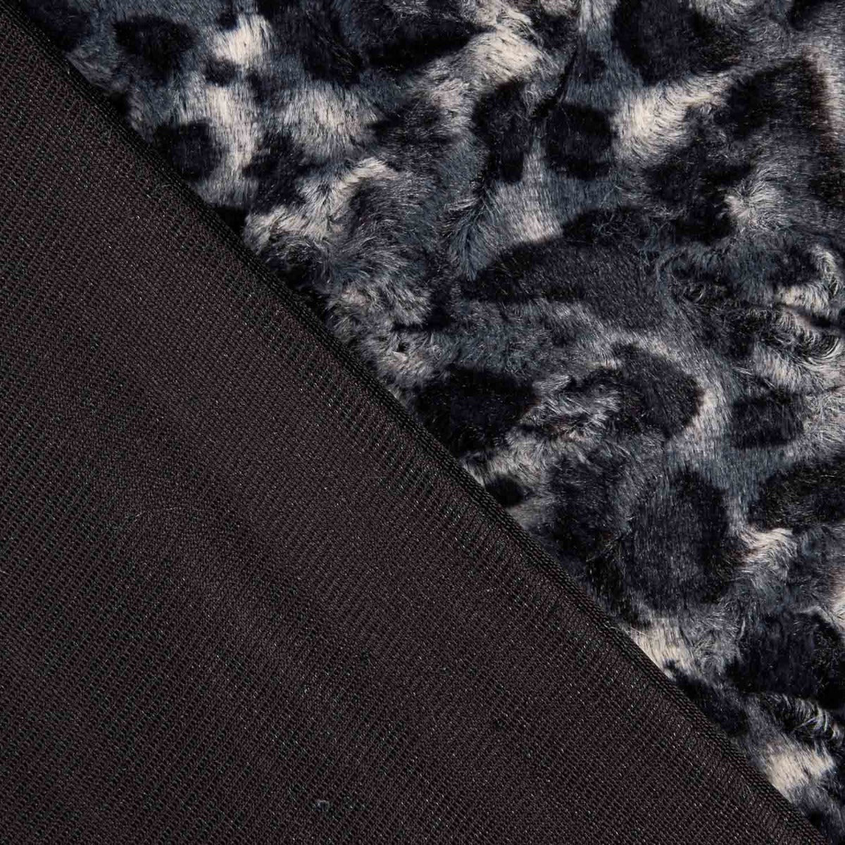 Pelo Curto Animal Print Cinzas - Ribes y Casals