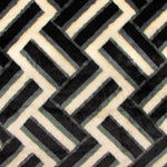 Pelo Estampado Listras Zigzag - Ribes y Casals