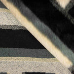 Pelo Estampado Listras Zigzag - Ribes y Casals