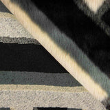 Pelo Estampado Listras Zigzag - Ribes y Casals