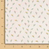 Algodão Percale estampado – Pequenos buquês de flores - Ribes y Casals