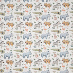 Percal estampado «Safari Selvagem» multicolor - Ribes y Casals