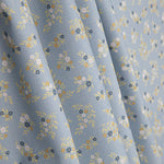 Percal estampado «Dulce Pradera Azul» - Ribes y Casals