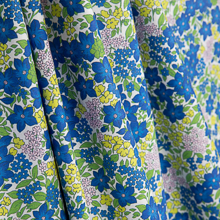 Percal estampado «Jardim Azul Klein» - Ribes y Casals