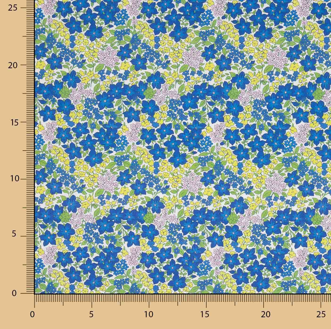 Percal estampado «Jardim Azul Klein» - Ribes y Casals