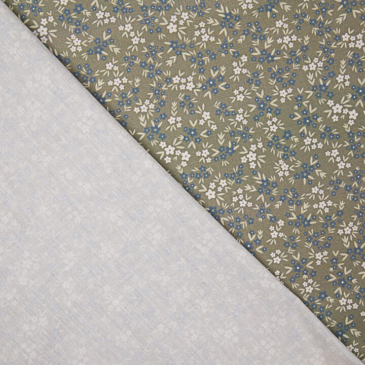 Percal estampado floral de prado - Ribes y Casals