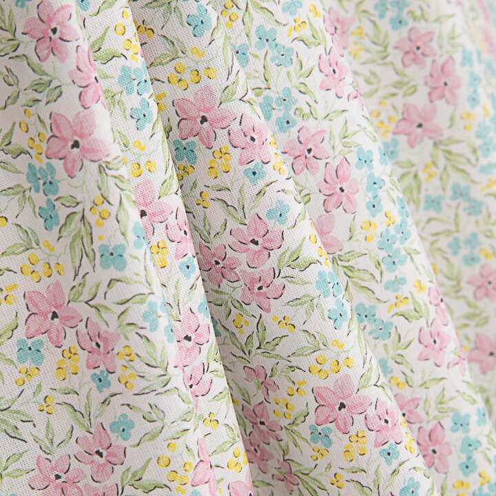 Percal estampado «Jardim de Aguarela Pastel» - Ribes y Casals