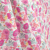 Percal estampado «Jardim de Rosas» Rosa - Ribes y Casals