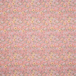 Percal estampado «Jardim Selvagem Coral» - Ribes y Casals