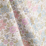 Percal estampado «Jardim Romântico» em tons pastel - Ribes y Casals