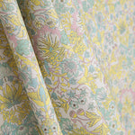 Percal estampado «Jardim de Versalhes» amarelo pastel - Ribes y Casals