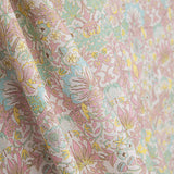 Percal estampado «Jardim de Versalhes» rosa pastel - Ribes y Casals