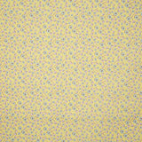 Percal estampado com motivos florais vintage amarelo - Ribes y Casals