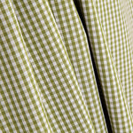Percal estampado Mini xadrez vichy verde-oliva - Ribes y Casals