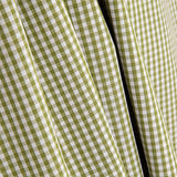 Percal estampado Mini xadrez vichy verde-oliva - Ribes y Casals