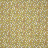 Percal estampado floral Mostaza - Ribes y Casals