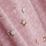 Piquê De Algodão Animais Roxo - Ribes y Casals