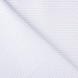 Piqué Ondas Bordado Azul - Ribes y Casals