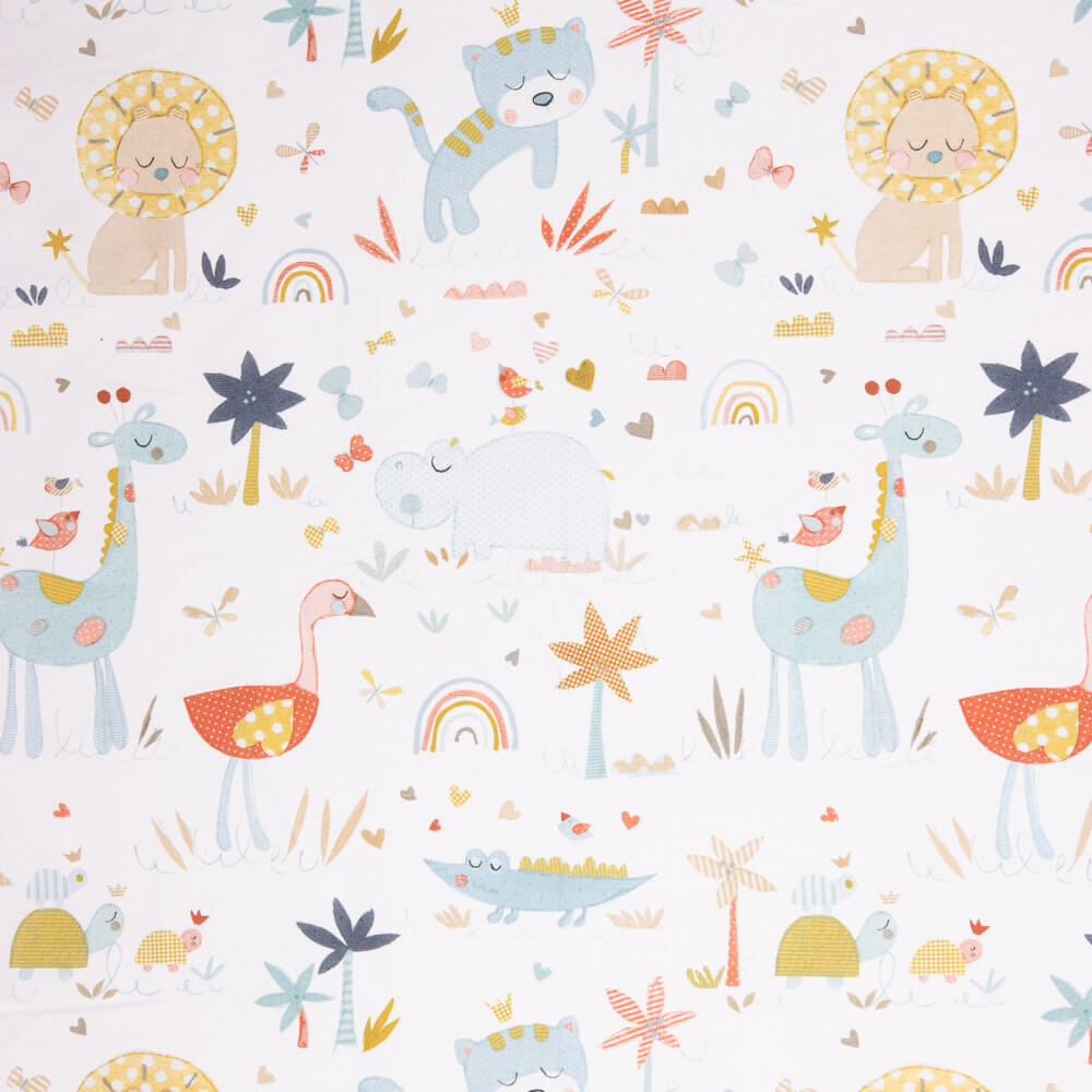 Piqué Canutillo Animais Selva - Ribes y Casals